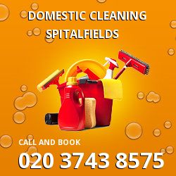 Spitalfields residential cleaning service E1