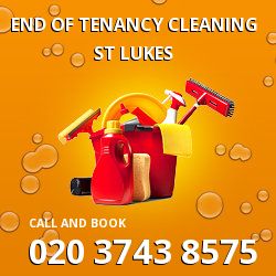EC1 end of lease cleaning St Luke's