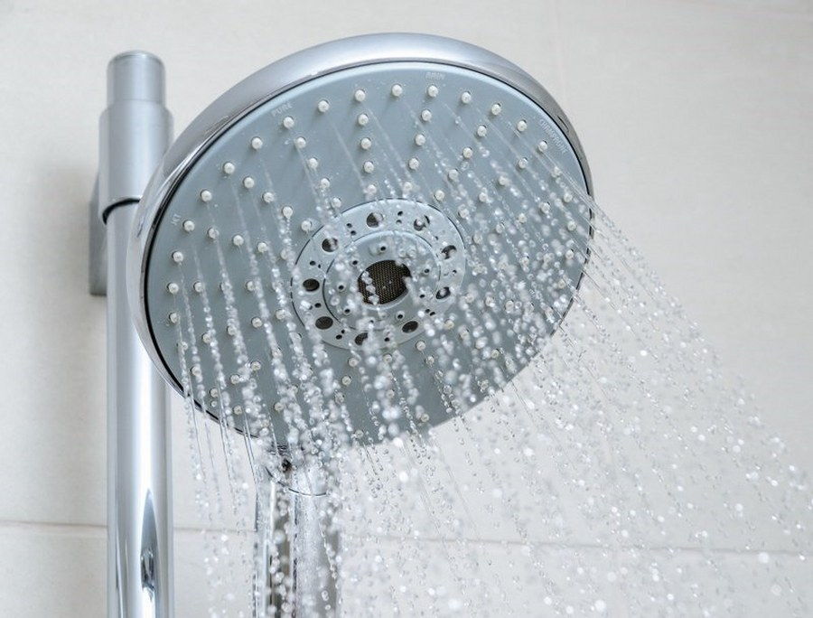 clean the showerhead
